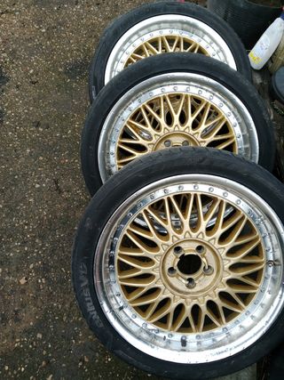 llantas bbs 18' 5x100 vw audi seat skoda