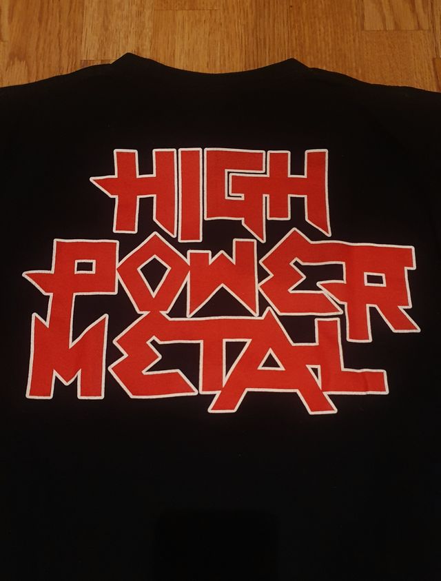 Camiseta Raven All For One Metallica Iron Maiden