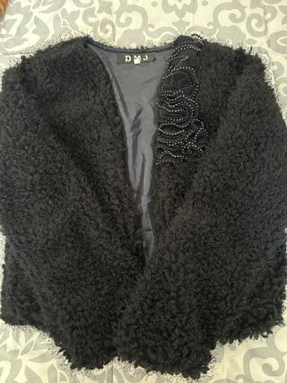 Chaquetilla DMJ negra para bodas