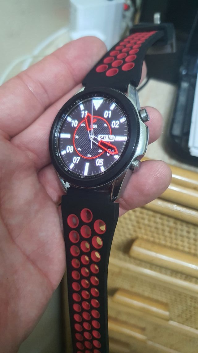 Samsung Galaxy Watch3 LTE 46mm Plata