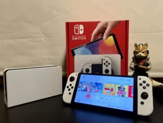 Nintendo Switch OLED Blanca