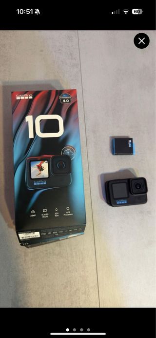 GoPro Hero 10 Black + accessori