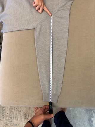 Jersey Lacoste Gris V-Neck vintage