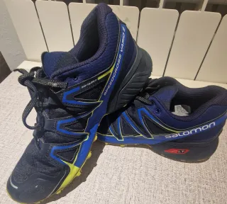 Zapatillas Salomon Speedc Azul/Amarillo Hombre