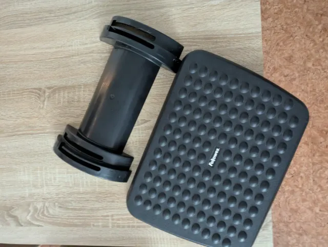 Reposapiés Fellowes Ajustable Negro