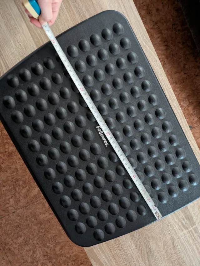 Reposapiés Fellowes Ajustable Negro