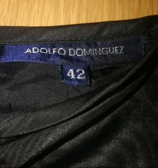 Falda larga negra Adolfo Domínguez