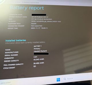 HP Probook 430 G7 Pantalla Táctil