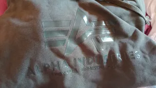 Sudadera Alpha Industries Verde Oliva