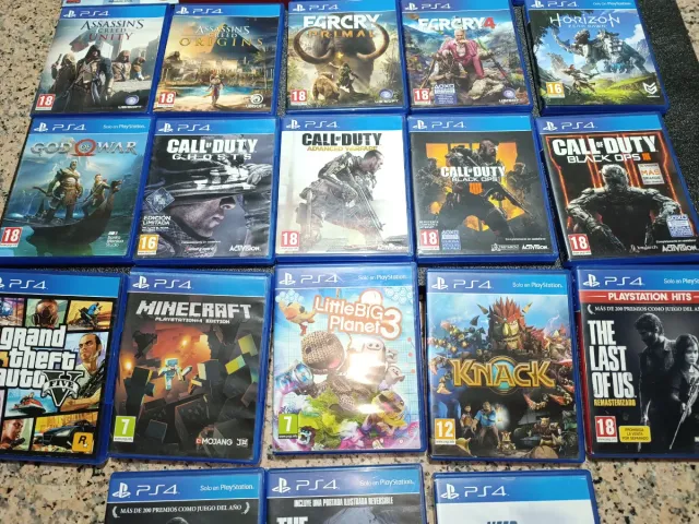 Lote 23 Juegos PS4