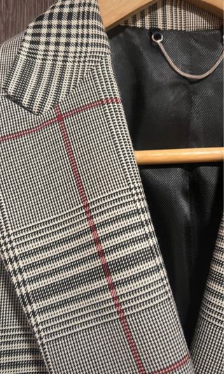 Chaqueta Zara cuadros hombre