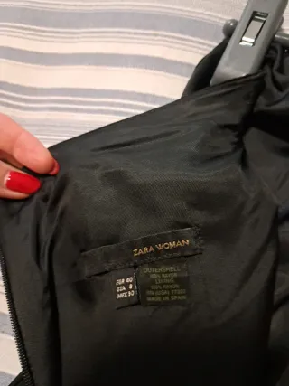 Vestido palabra de honor negro