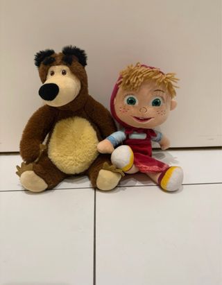 Peluche Masha e Orso