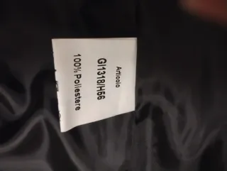 Cappotto nero bouclé Susymix taglia S