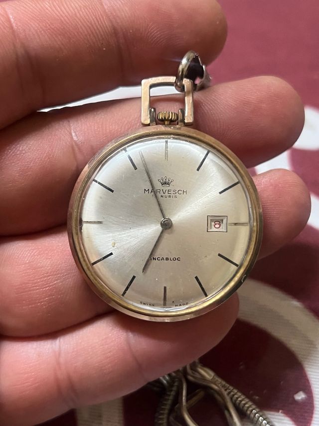 Orologio da tasca Marvesch 17 Rubis