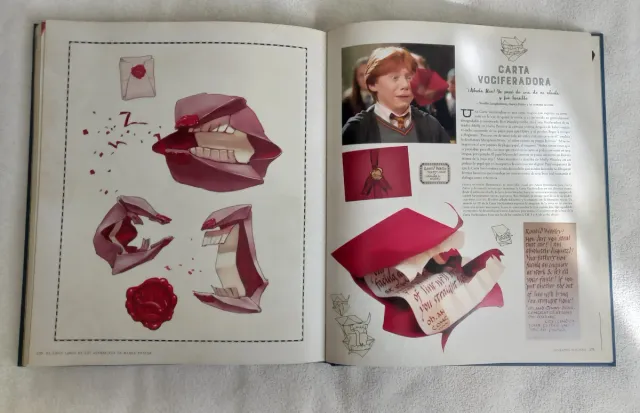 EL GRAN LIBRO DE LOS ARTEFACTOS DE HARRY POTTER...