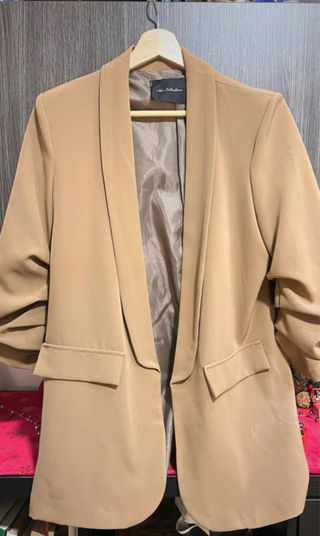 Chaqueta Beige Mujer