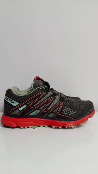 Zapatillas Salomon Trail Running Negras Rojas