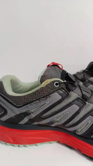 Zapatillas Salomon Trail Running Negras Rojas