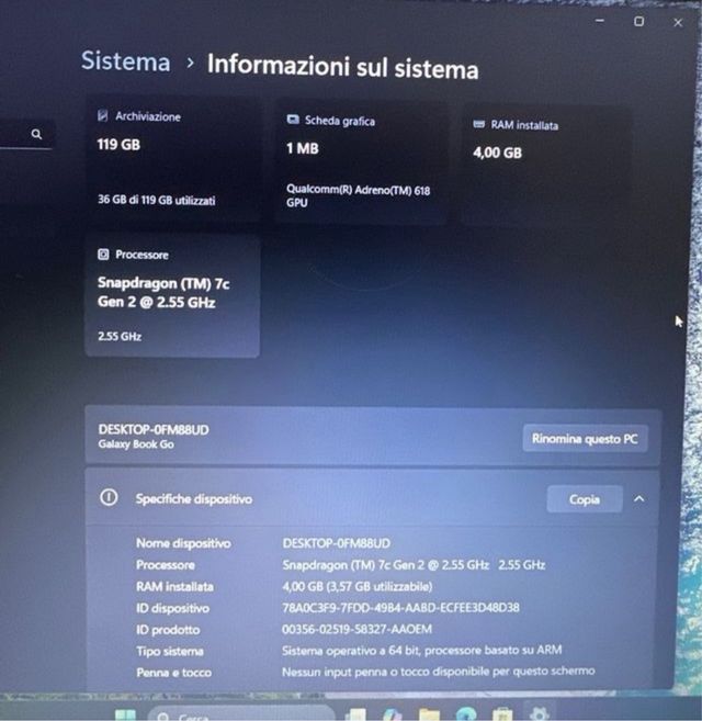 Samsung Galaxy Book Go 2 5G
