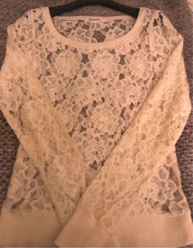 Maglioncino/top in pizzo