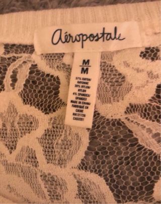 Maglioncino/top in pizzo