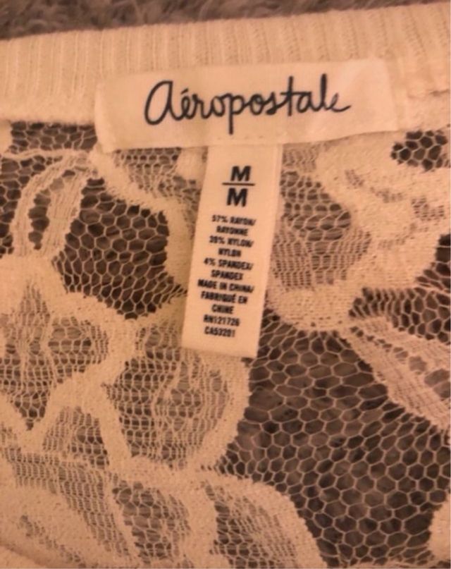 Maglioncino/top in pizzo