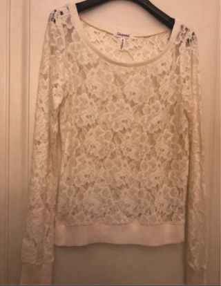 Maglioncino/top in pizzo