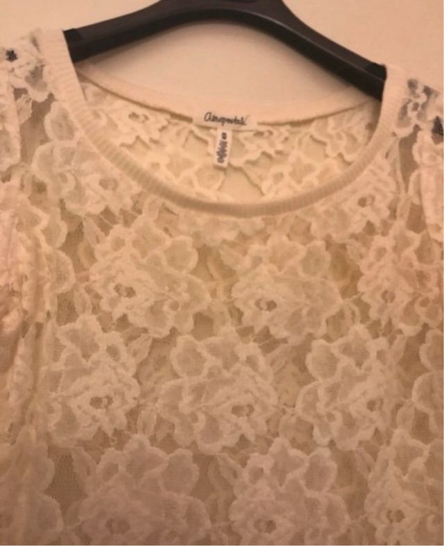 Maglioncino/top in pizzo