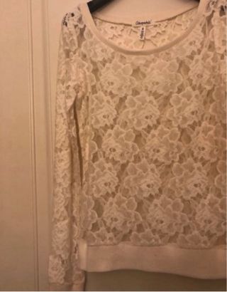 Maglioncino/top in pizzo