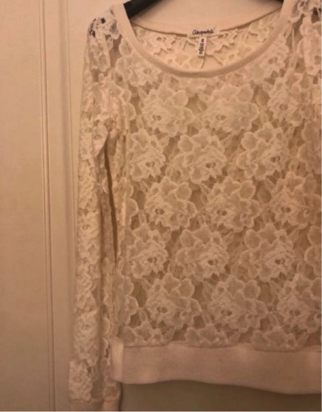 Maglioncino/top in pizzo