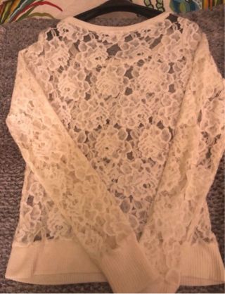 Maglioncino/top in pizzo