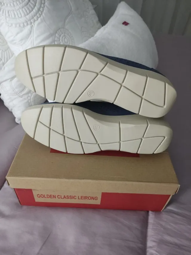 Mocasines azul marino