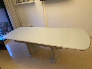 Mesa de comedor restaurada