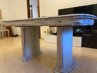 Mesa de comedor restaurada