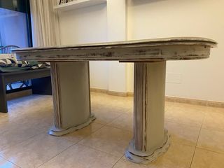Mesa de comedor restaurada