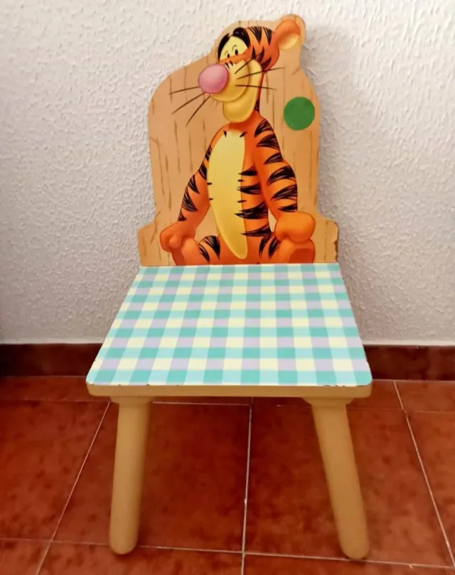 Silla infantil Tigger madera
