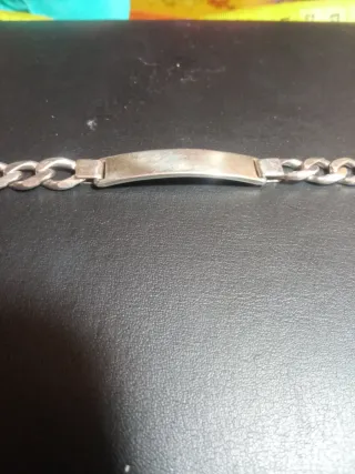 Esclava de plata maciza