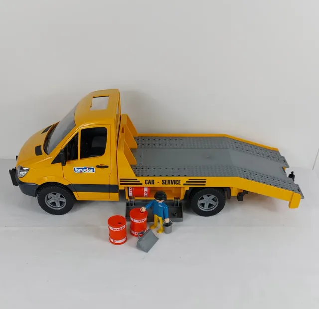 Camión grua asistencia bruder
