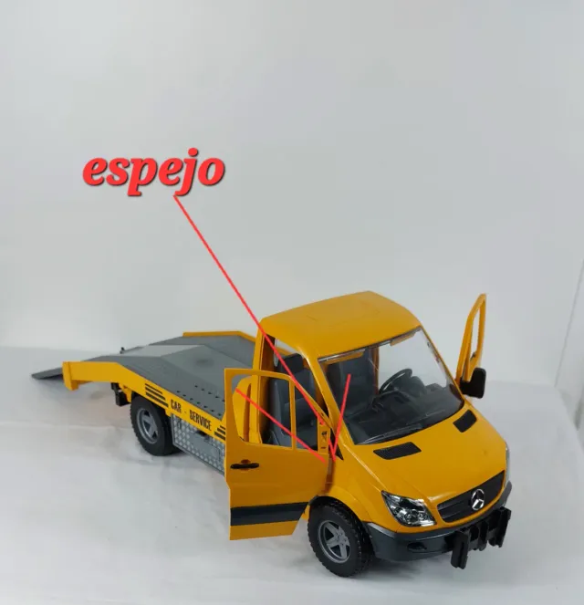 Camión grua asistencia bruder
