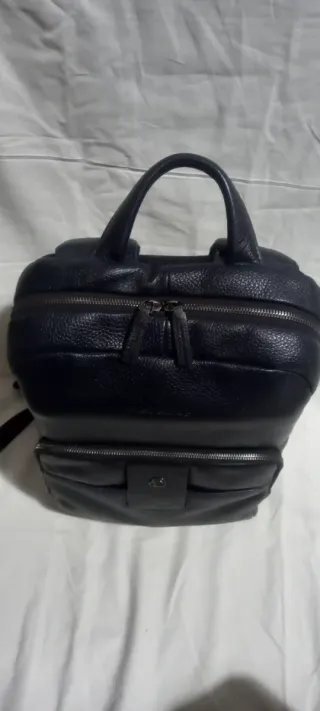 Zaino Piquadro Pelle Blu