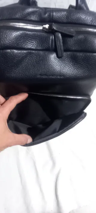 Zaino Piquadro Pelle Blu