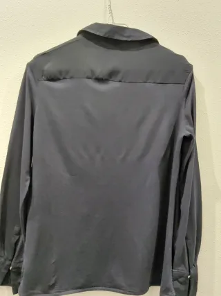 Camisa azul marino Massimo Dutti