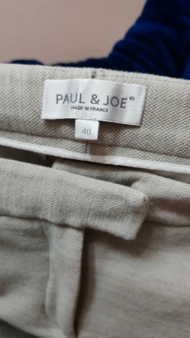 Pantalón elegante Paul & Joe gris talla 40