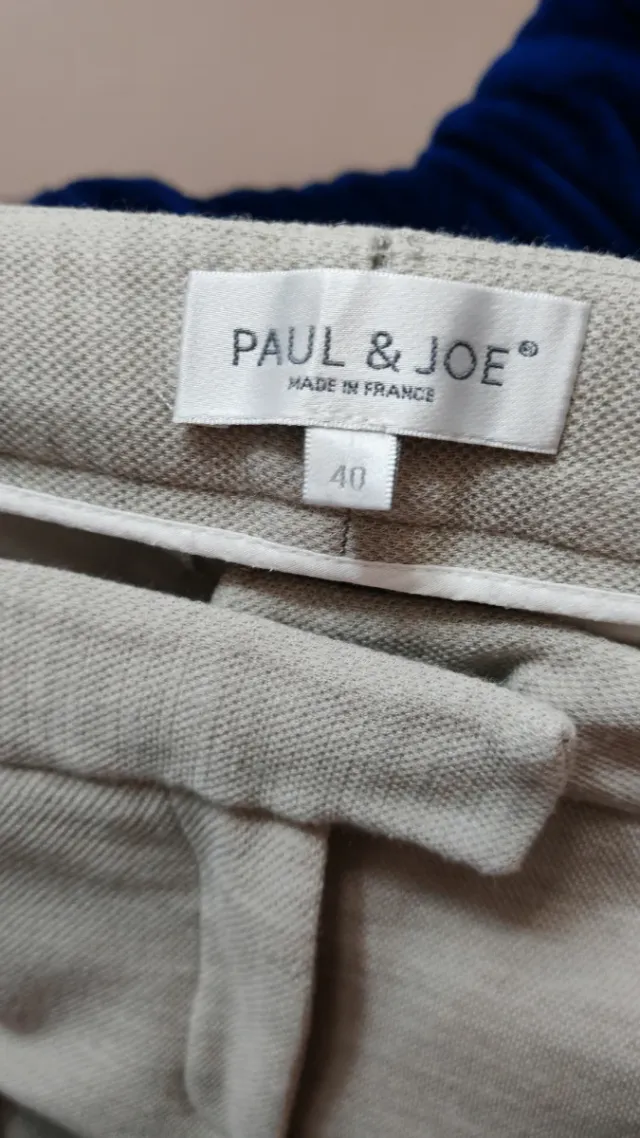 Pantalón elegante Paul & Joe gris talla 40