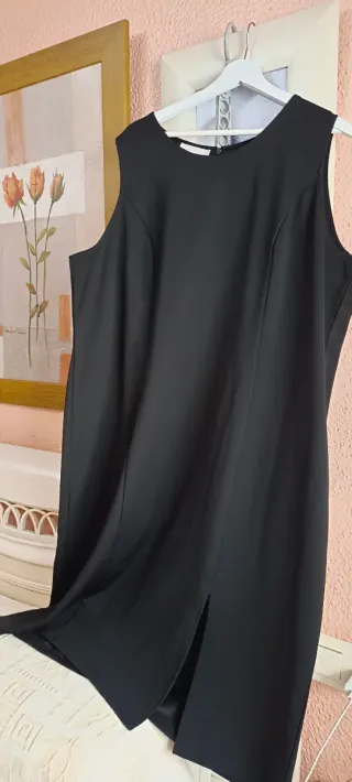 Vestido formal enterizo entallado 56