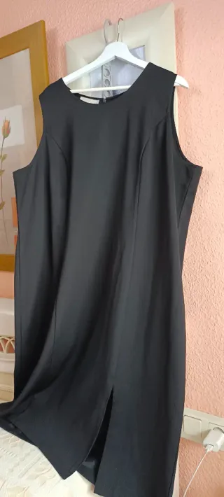 Vestido formal enterizo entallado 56