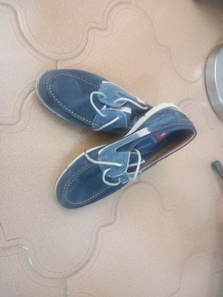 Mocasines Fluchos Azul Marino