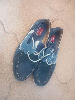 Mocasines Fluchos Azul Marino