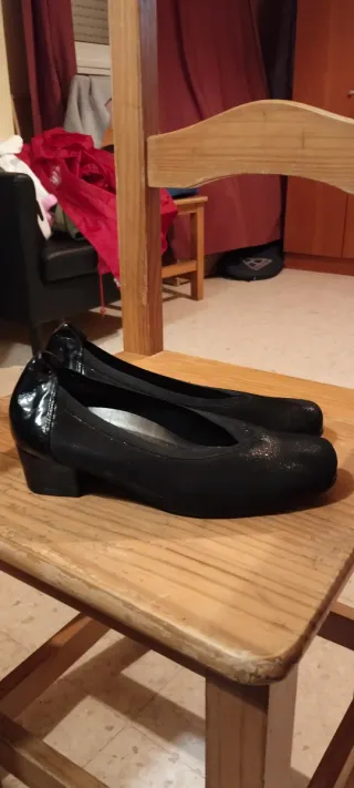 Zapatos Doctor Cutillas Talla 38 Negros
